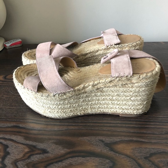 Marc fisher pink platform wedges - Picture 5 of 6